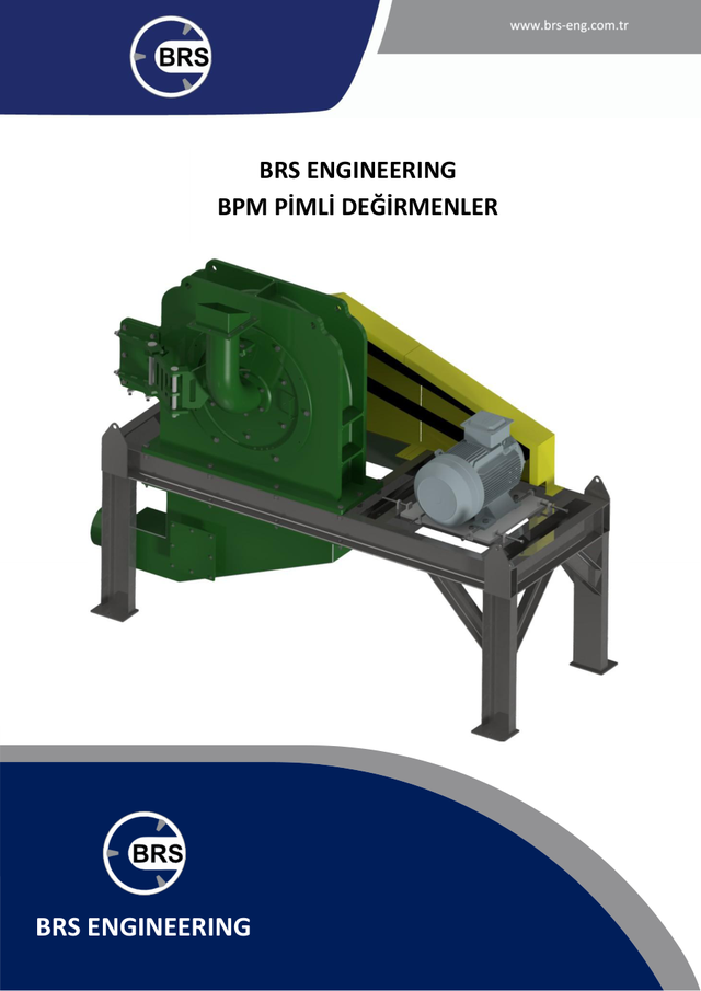 BRS BPM Pin Mill Catalog