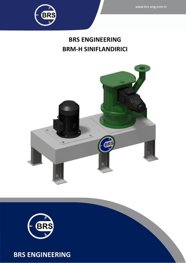 BRS BRM-H Classifier Mill Catalog